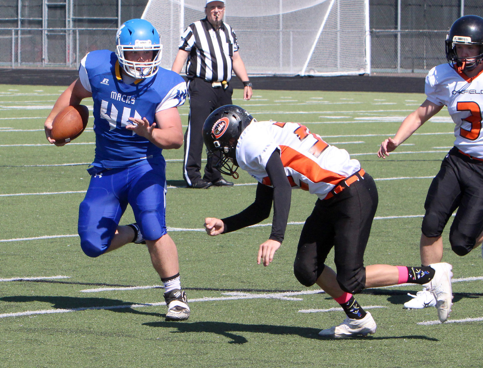 Oakfield at McDonell football 9-8-18